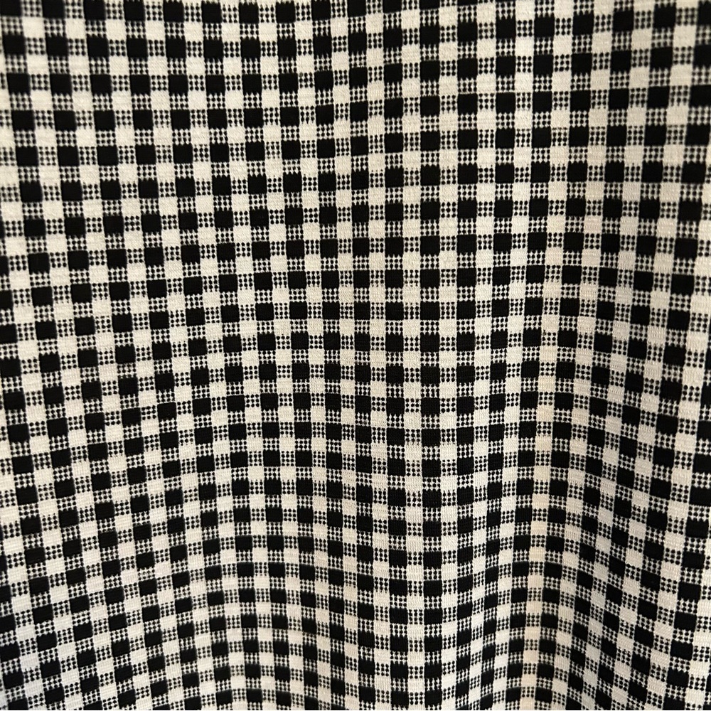 Vintage Gingham Coastal Cowgirl Cottagecore Ruffle Mini Dress Women’s Size Small - Picture 6 of 11